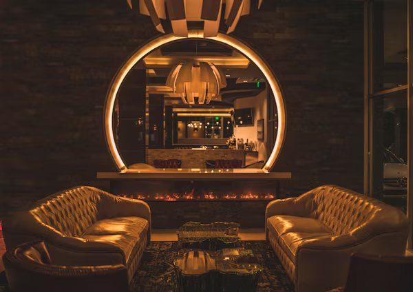 Modern lounge interior